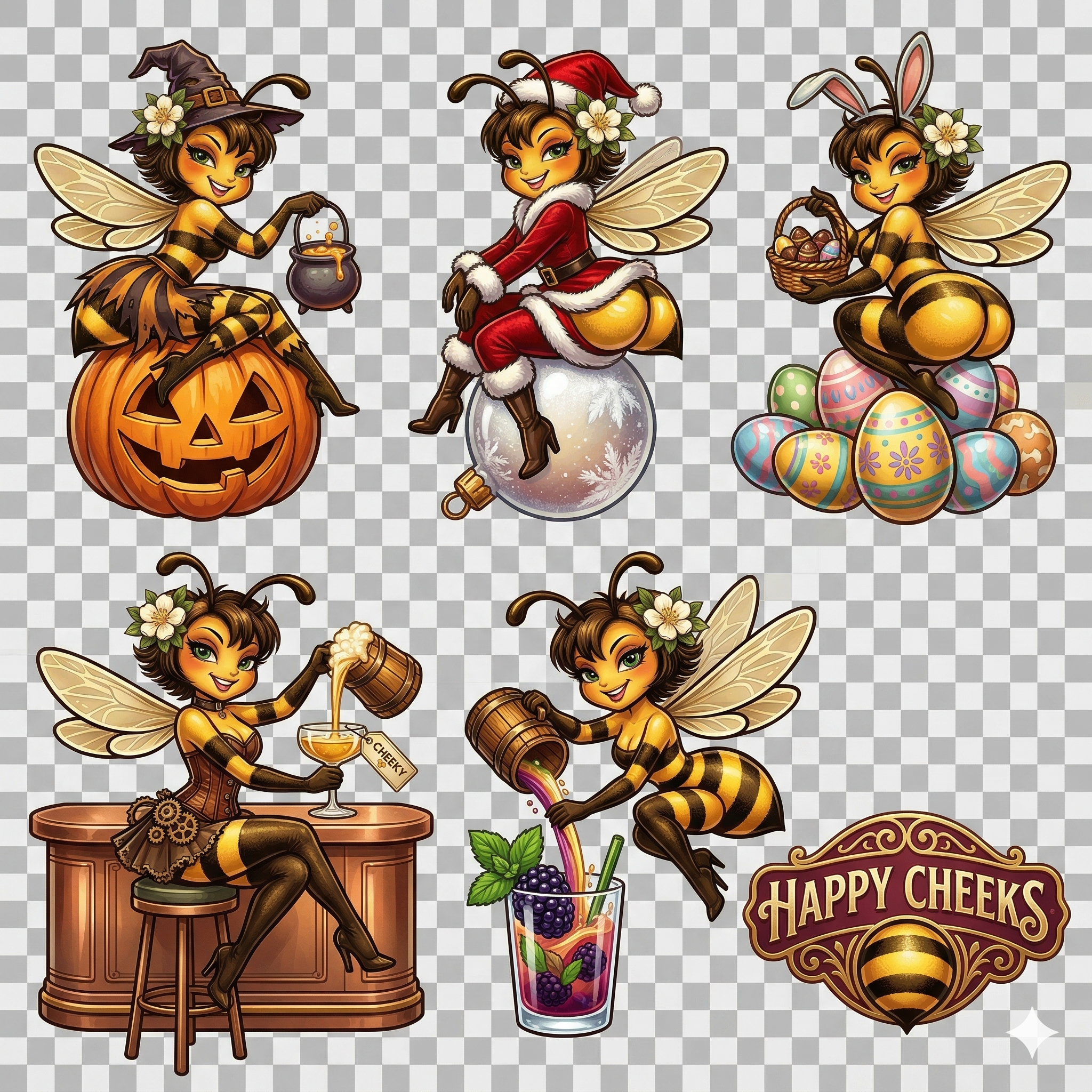 6-Panel Seasonal Sheet